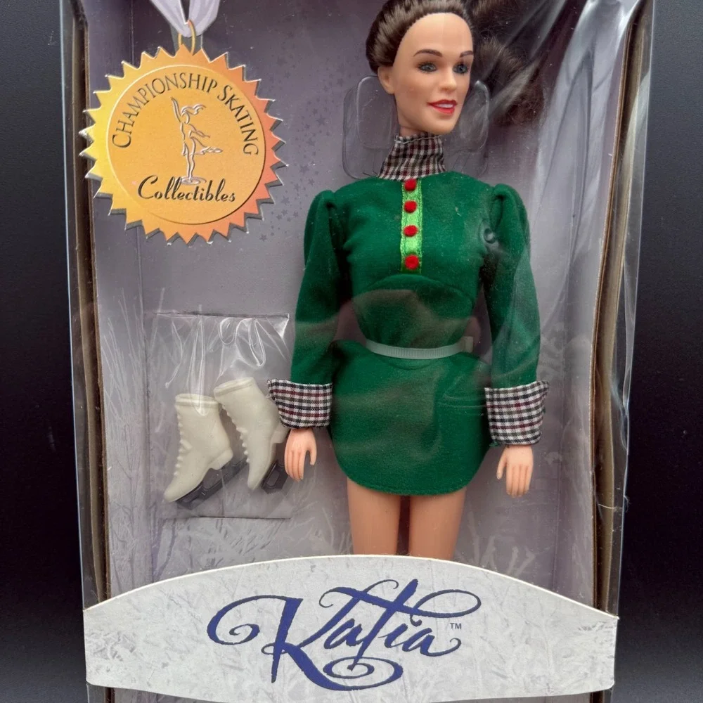 Playmates Katia Doll Championship Ice Figure Skating Collectible 1997‎ Vtg NIB